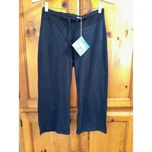 Coolibar Beach Capris UPF 50+ Sun Protection Black Crop Pants 01347 Women's XS